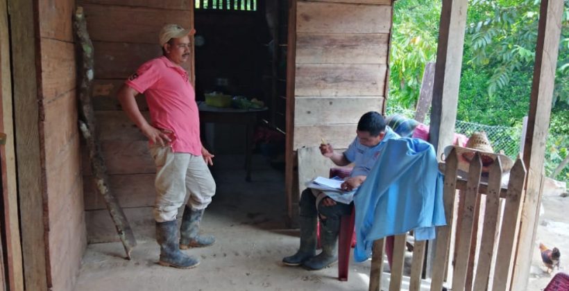 Entrega de mosquiteros en la comunidad el hormiguero, Tortuguero – SIUNA RACCN
