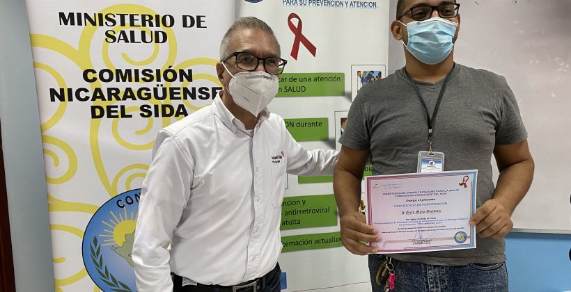 Entrega de certificados de las Capacitaciones a promotores VIH | CONISIDA